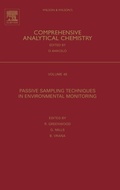 Cover: Passive Sampling Techniques in Environmental Monitoring: Volume 48 - Elsevier
