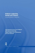 Cover: Political Leadership, Parties and Citizens - Routledge
