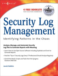 Enlarge image Cover: Security Log Management - Elsevier