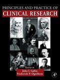 Cover: Principles and Practice of Clinical Research - Academic Press