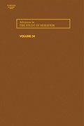 Cover: Advances in the Study of Behavior - Academic Press