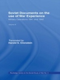 Enlarge image Cover: Soviet Documents on the Use of War Experience - Routledge