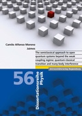 Cover: The semiclassical approach to open quantum systems beyond the weak coupling regime - Universit&auml;tsverlag Regensburg