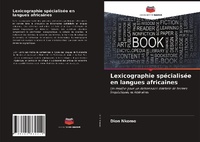 Abbildung von: Lexicographie spécialisée en langues africaines - Editions Notre Savoir