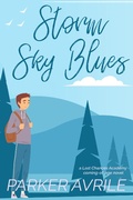 Cover: Storm Sky Blues: A Last Chances Academy Coming-of-Age Novel - Paris April Press