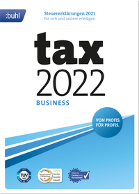 Abbildung von: tax 2022 Business - BUHL-DATA-SERVICE