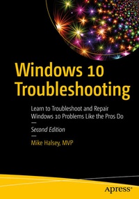 Enlarge image Cover: Windows 10 Troubleshooting - APress