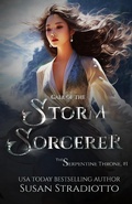 Cover: Call of the Storm Sorcerer (The Serpentine Throne, #1) - Bronzewood Books