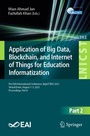 Cover: Application of Big Data, Blockchain, and Internet of Things for Education Informatization - Springer