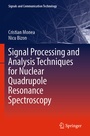 Cover: Signal Processing and Analysis Techniques for Nuclear Quadrupole Resonance Spectroscopy - Springer