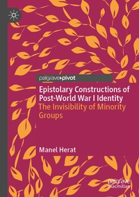 Abbildung von: Epistolary Constructions of Post-World War I Identity - Palgrave Pivot