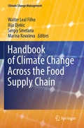 Cover: Handbook of Climate Change Across the Food Supply Chain - Springer
