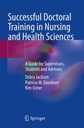 Cover: Successful Doctoral Training in Nursing and Health Sciences - Springer