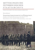 Cover: Selbstbestimmungsrecht im Widerstreit - Studien Verlag
