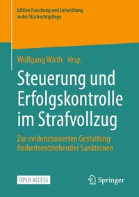 Bild: Steuerung und Erfolgskontrolle im Strafvollzug - Springer