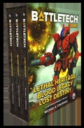 Cover: BattleTech Legends: The Blood of Kerensky Trilogy (BattleTech Legends Box Set, #2) - Catalyst Game Labs