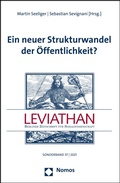 Cover: Ein neuer Strukturwandel der &Ouml;ffentlichkeit? - Nomos