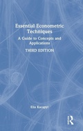 Cover: Essential Econometric Techniques - Routledge