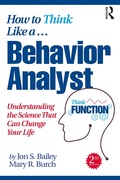Cover: How to Think Like a Behavior Analyst - Routledge