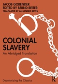 Cover: Colonial Slavery - Routledge