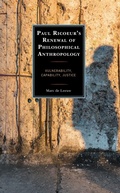 Cover: Paul Ricoeur's Renewal of Philosophical Anthropology - Lexington Books