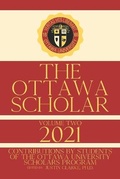 Cover: The Ottawa Scholar - Urban Press