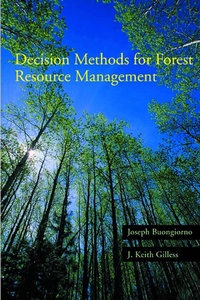 Abbildung von: Decision Methods for Forest Resource Management - Academic Press