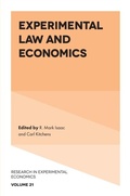 Cover: Experimental Law and Economics - Emerald Publishing Limited