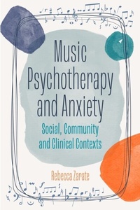 Cover of  Music Psychotherapy and Anxiety - Jessica Kingsley Publishers
