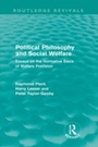 Cover: Political Philosophy and Social Welfare (Routledge Revivals) - Routledge
