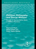 Cover: Political Philosophy and Social Welfare (Routledge Revivals) - Routledge