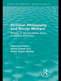 Enlarge image Cover: Political Philosophy and Social Welfare (Routledge Revivals) - Routledge