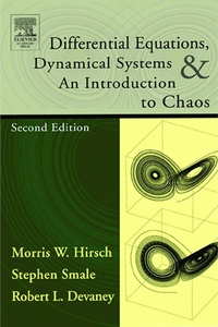 Abbildung von: Differential Equations, Dynamical Systems, and an Introduction to Chaos - Academic Press