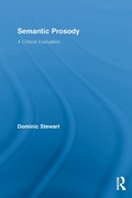 Cover: Semantic Prosody - Routledge