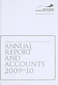 Cover: Criminal Injuries Compensation Authority Annual Report and Accounts - Stationery Office Books (TSO)