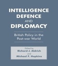 Cover: Intelligence, Defence and Diplomacy - Routledge