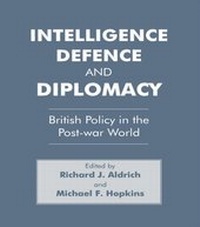 Enlarge image Cover: Intelligence, Defence and Diplomacy - Routledge