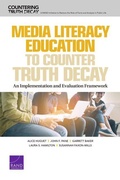 Cover: Media Literacy Education to Counter Truth Decay - RAND
