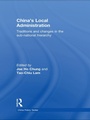 Cover: China's Local Administration - Routledge