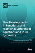 Cover: New Developments in Functional and Fractional Differential Equations and in Lie Symmetry - MDPI AG