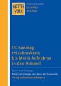 Cover: Gottes Volk LJ C6/2022 - Katholisches Bibelwerk