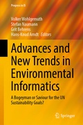 Cover: Advances and New Trends in Environmental Informatics - Springer
