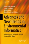 Cover: Advances and New Trends in Environmental Informatics - Springer