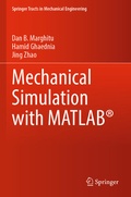 Cover: Mechanical Simulation with MATLAB&reg; - Springer