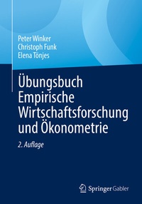 Abbildung von: Übungsbuch Empirische Wirtschaftsforschung und Ökonometrie - Springer Gabler
