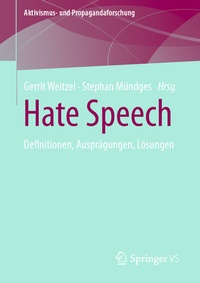 Abbildung von: Hate Speech - Springer VS