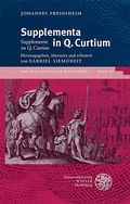 Cover: Supplementa in Q. Curtium - Universit&auml;tsverlag Winter