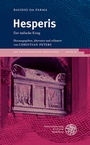 Cover: Basinio da Parma: Hesperis - Universitätsverlag Winter