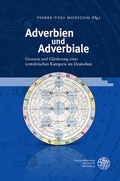 Cover: Adverbien und Adverbiale - Universit&auml;tsverlag Winter