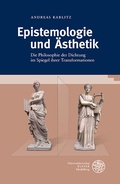 Bild: Epistemologie und &Auml;sthetik - Universit&auml;tsverlag Winter